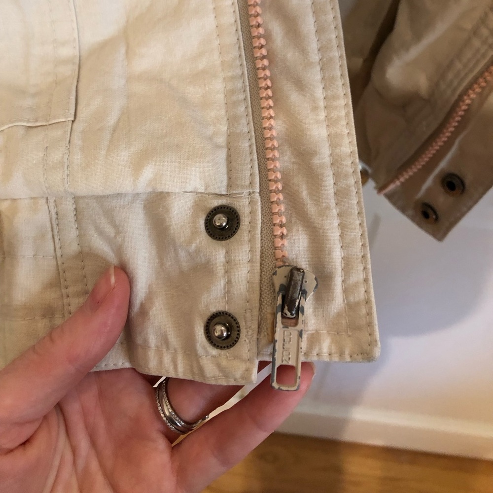 Vintage Hunt Club Khaki Bomber Jacket - Picture 3 of 9
